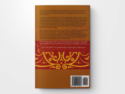 Valerius Antias and Caesar back cover