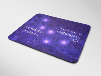 Mousepad - Knowledge Protects