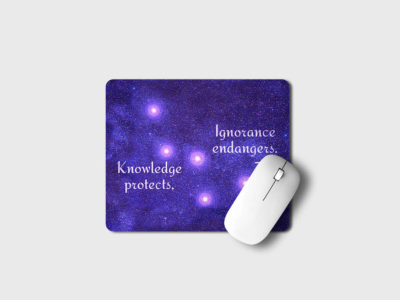 Mousepad - Knowledge Protects