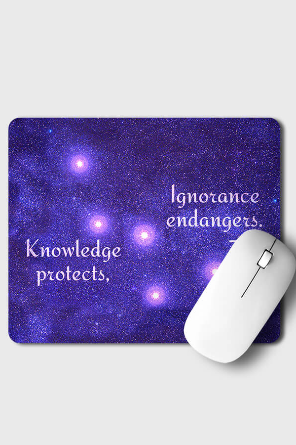 Mousepad - Knowledge Protects