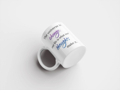 Mug – The Universe Is Change...