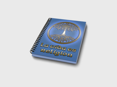 Cuaderno - La vida es religión tapa