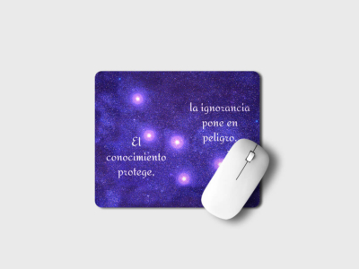 Mousepad - El conocimiento protege