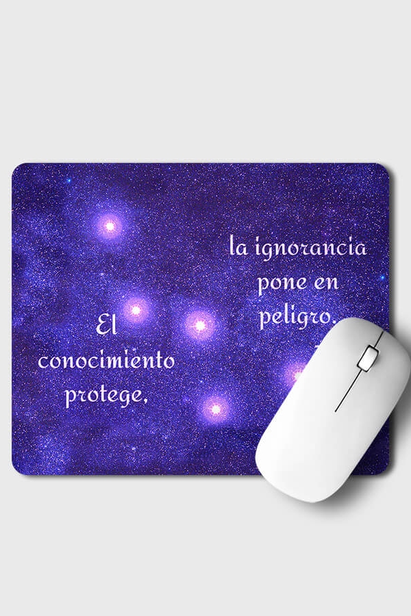 Mousepad - El conocimiento protege