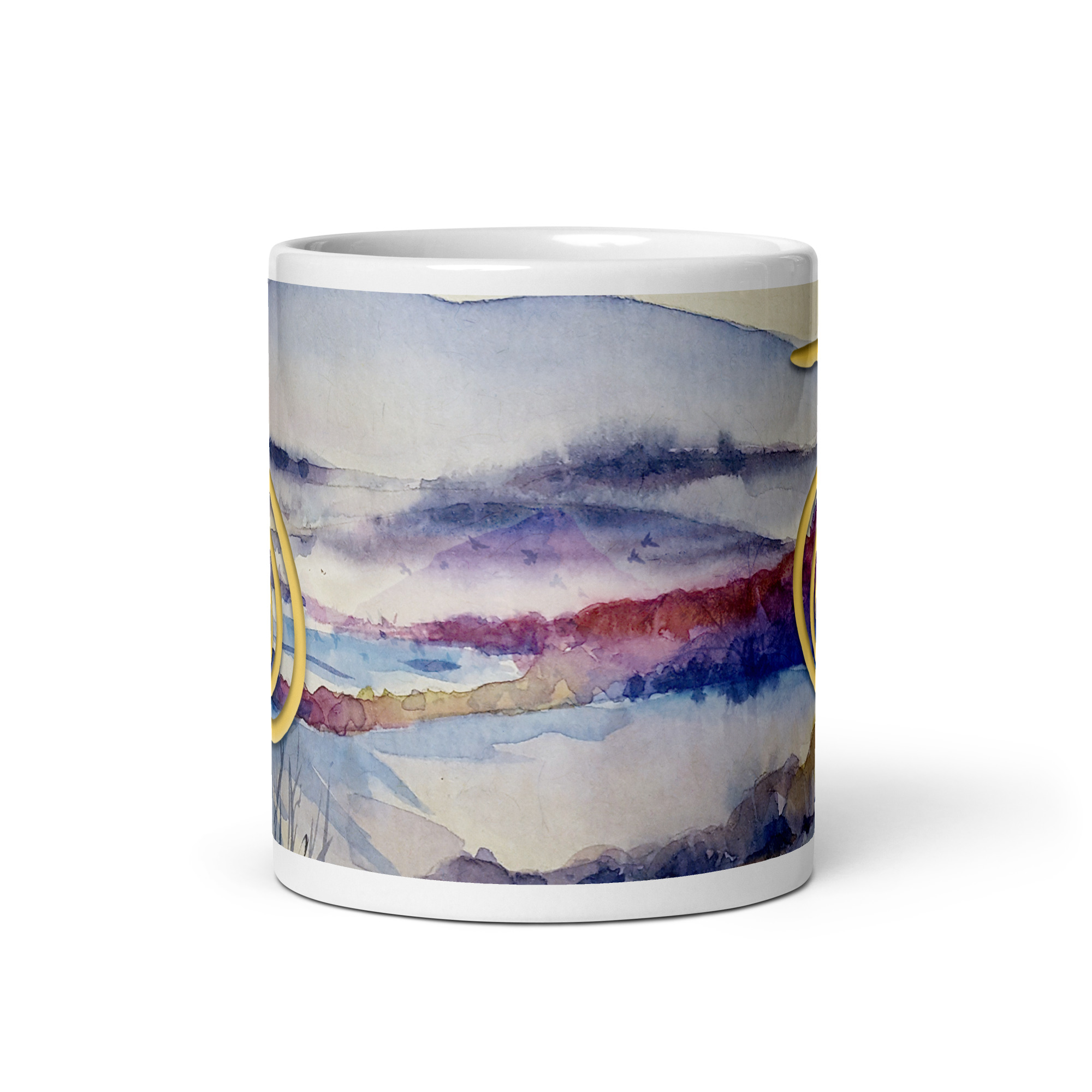 Mug Reiki - Cho Ku Rei, Aquarelle – Image 2