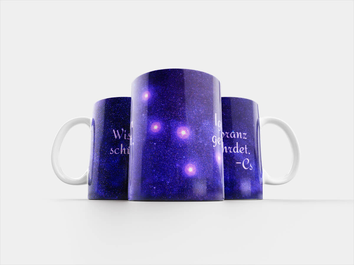 Tasse – Wissen schützt – Bild 2